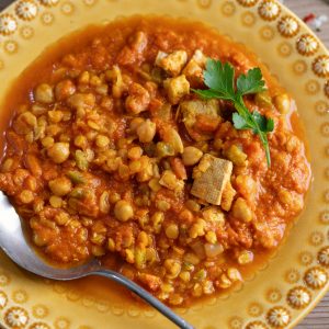 Orientalischer Kichererbsentopf