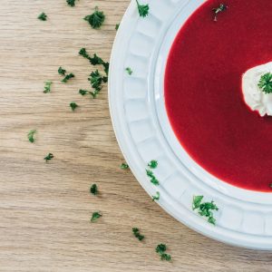Cremige Rote Beete-Suppe