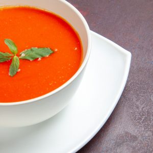 Frische Tomatensuppe